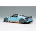 画像3: EIDOLON COLLECTION 1/43 Scale Porsche 918 Spyder Weissach Package 2011 Rear Wing Up Gulf Blue / Orange Stripes (US Spec) Limited 120 pcs. (3)