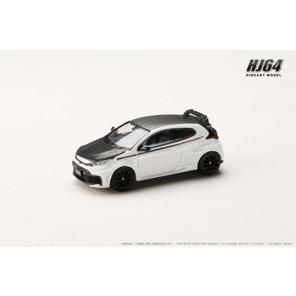 画像2: Hobby Japan 1/64 Toyota GR Yaris RZ High Performance 2024 / Custom Version Super White II