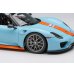 画像6: EIDOLON COLLECTION 1/43 Scale Porsche 918 Spyder Weissach Package 2011 Rear Wing Up Gulf Blue / Orange Stripes (US Spec) Limited 120 pcs. (6)