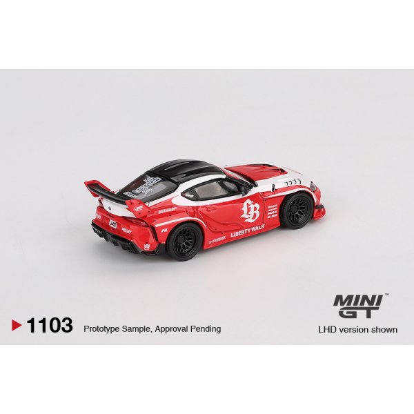 画像3: MINI GT 1/64 LB★WORKS GR Supra Red/White (LHD)