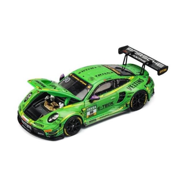 画像1: Tiny Trends Hobby 1/64 Porsche 911 GT3 R DTM 2024 Green
