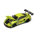 Tiny Trends Hobby 1/64 Porsche 911 GT3 R DTM 2024 Yellow