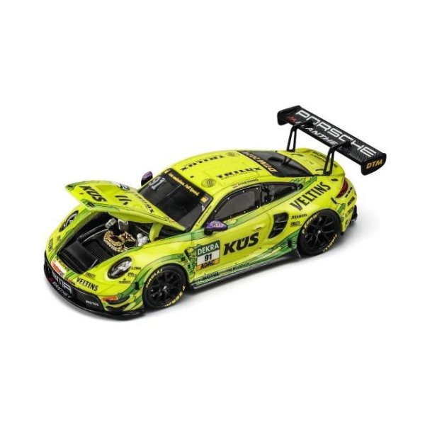 画像1: Tiny Trends Hobby 1/64 Porsche 911 GT3 R DTM 2024 Yellow
