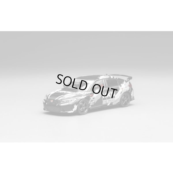 画像1: MOTORHELIX 1/64 Honda Civic Type R (FL5) HKS Livery Matte Black