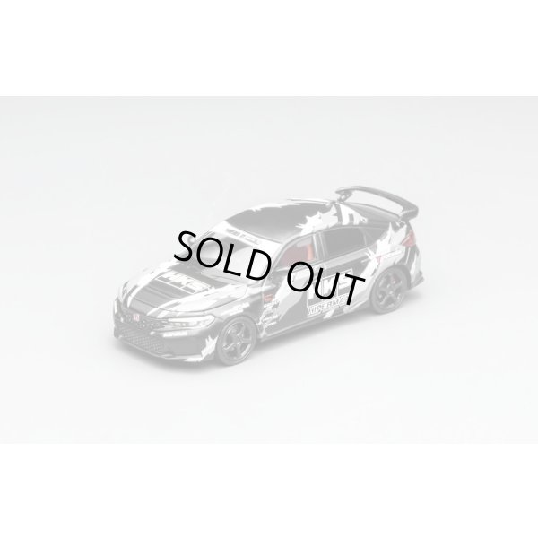 画像2: MOTORHELIX 1/64 Honda Civic Type R (FL5) HKS Livery Matte Black