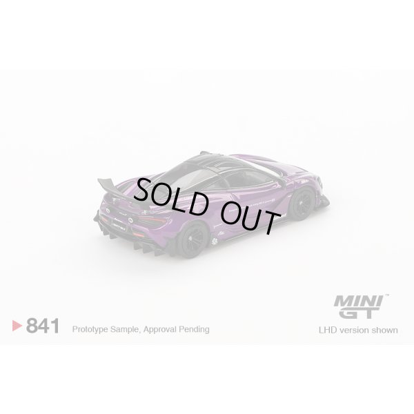 画像3: MINI GT 1/64 McLaren 720S LB★Works Purple (LHD)