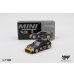 画像1: MINI GT 1/64 Toyota GR86 LB★Nation Black/Gold (RHD) (1)