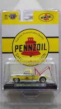M2 Machines 1/64 1975 GMC Sierra Grande 15 Tow Truck Pennzoil Safe Lubrication livery