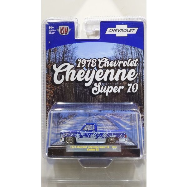画像1: M2 Machines 1/64 1973 Chevrolet Truck "SS454" Holiday Edition