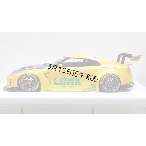 画像3: EIDOLON 1/43 LB WORKS GT-R Type 1.5 (LB-Silhouette GT Wing) Grande Giallo Pear Limited 32 pcs.