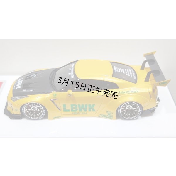 画像5: EIDOLON 1/43 LB WORKS GT-R Type 1.5 (LB-Silhouette GT Wing) Grande Giallo Pear Limited 32 pcs.