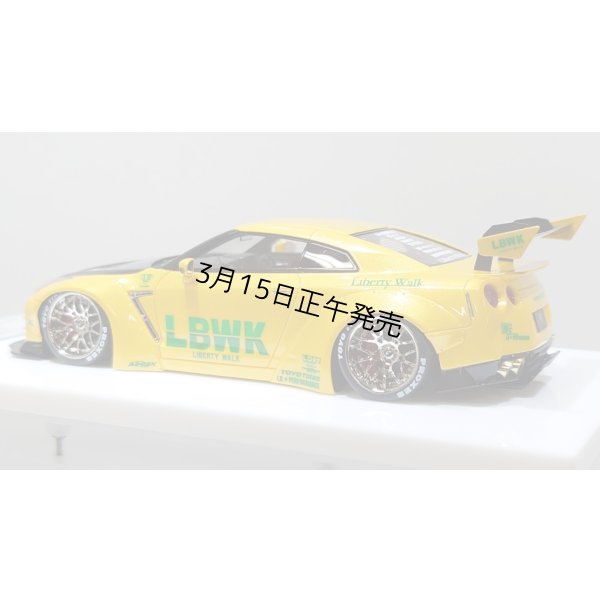 画像4: EIDOLON 1/43 LB WORKS GT-R Type 1.5 (LB-Silhouette GT Wing) Grande Giallo Pear Limited 32 pcs.