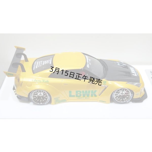 画像9: EIDOLON 1/43 LB WORKS GT-R Type 1.5 (LB-Silhouette GT Wing) Grande Giallo Pear Limited 32 pcs.