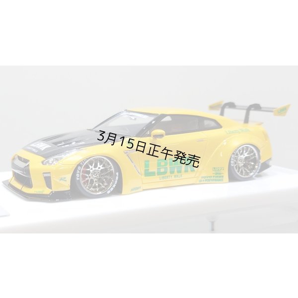 画像2: EIDOLON 1/43 LB WORKS GT-R Type 1.5 (LB-Silhouette GT Wing) Grande Giallo Pear Limited 32 pcs.