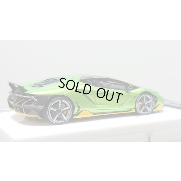 画像7: EIDOLON 1/43 Lamborghini Centenario LP770-4 2016 Rear Wing up Giallo Verde Pearl Limited 32 pcs.