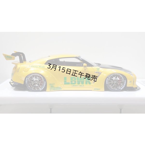 画像7: EIDOLON 1/43 LB WORKS GT-R Type 1.5 (LB-Silhouette GT Wing) Grande Giallo Pear Limited 32 pcs.