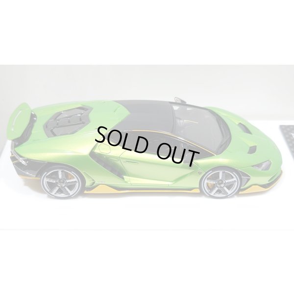 画像8: EIDOLON 1/43 Lamborghini Centenario LP770-4 2016 Rear Wing up Giallo Verde Pearl Limited 32 pcs.