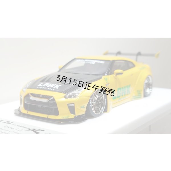 画像10: EIDOLON 1/43 LB WORKS GT-R Type 1.5 (LB-Silhouette GT Wing) Grande Giallo Pear Limited 32 pcs.