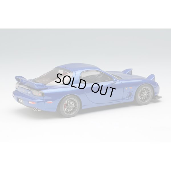 画像2: EIDOLON 1/43 Mazda RX-7 FD3S Spirit R TypeA Head Lamp Open Ver. Innocent Blue Mica Limited 120 pcs.