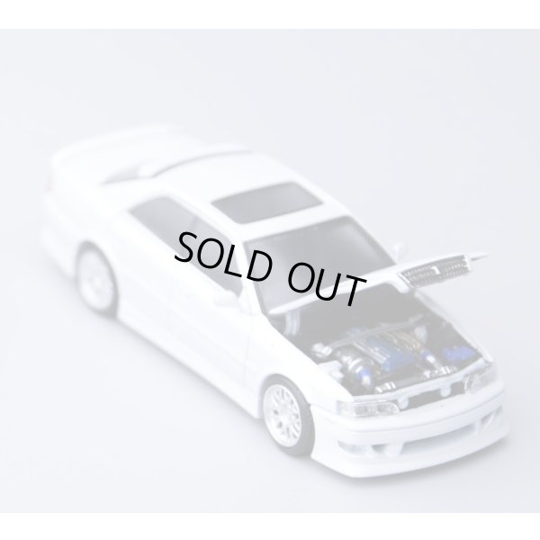 画像2: MODEL 1 1/64 Toyota Chaser JZX100 Custom Version Pearl White