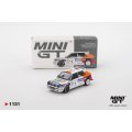 MINI GT 1/64 Lancia Delta HF Integrale Evoluzione Monte Carlo Rally 1993 #1 (LHD)