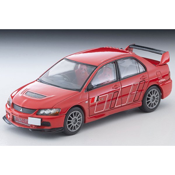 画像1: TOMYTEC 1/64 Limited Vintage NEO Mitsubishi Lancer GSR Evolution IX MR Ralliart (Red) 2006