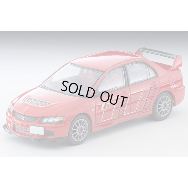 画像1: TOMYTEC 1/64 Limited Vintage NEO Mitsubishi Lancer GSR Evolution IX MR Ralliart (Red) 2006