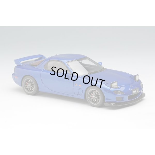 画像3: EIDOLON 1/43 Mazda RX-7 FD3S Spirit R TypeA Head Lamp Open Ver. Innocent Blue Mica Limited 120 pcs.