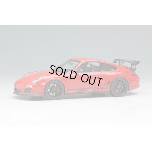 画像1: EIDOLON 1/43 Porsche 911 (997.2) GT3 RS 2010 Guards Red / Black Stripe Limited 50 pcs.
