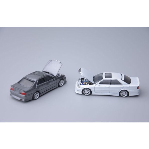画像8: MODEL 1 1/64 Toyota Chaser JZX100 Custom Version Pearl White