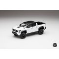 GCD 1/64 DiecastTalk Customized Model Toyota Tacoma TRD PRO ICE CAP WHITE