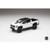 GCD 1/64 DiecastTalk Customized Model Toyota Tacoma TRD PRO ICE CAP WHITE