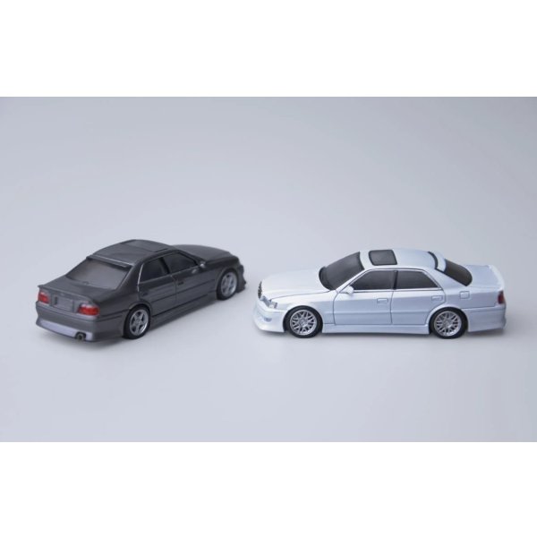 画像4: MODEL 1 1/64 Toyota Chaser JZX100 Custom Version Pearl White
