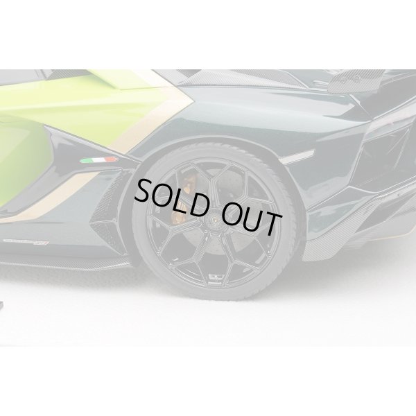 画像10: EIDOLON 1/18 Lamborghini Aventador SVJ Roadster 2020 Ad Personam 2-tone paint Verde Scandal / Verde Hydra Limited 70 pcs.