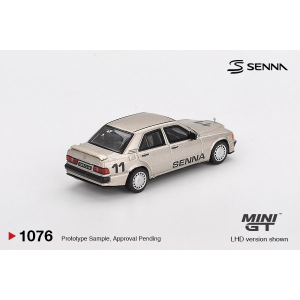 画像3: MINI GT 1/64 Mercedes-Benz 190E 2.3-16 Nürburgring "Race of Champions" 1984 #11 with Ayrton Senna Figure (LHD) [Blister Packaging]