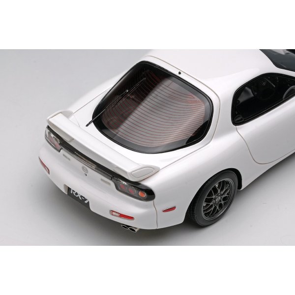 画像4: EIDOLON 1/43 Mazda RX-7 FD3S Spirit R TypeA Head Lamp Open Ver. Pure White Limited 120 pcs.