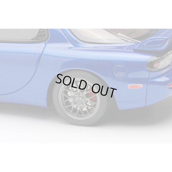 画像5: EIDOLON 1/43 Mazda RX-7 FD3S Spirit R TypeA Head Lamp Open Ver. Innocent Blue Mica Limited 120 pcs.