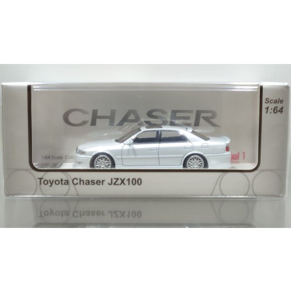 画像1: MODEL 1 1/64 Toyota Chaser JZX100 Custom Version Pearl White