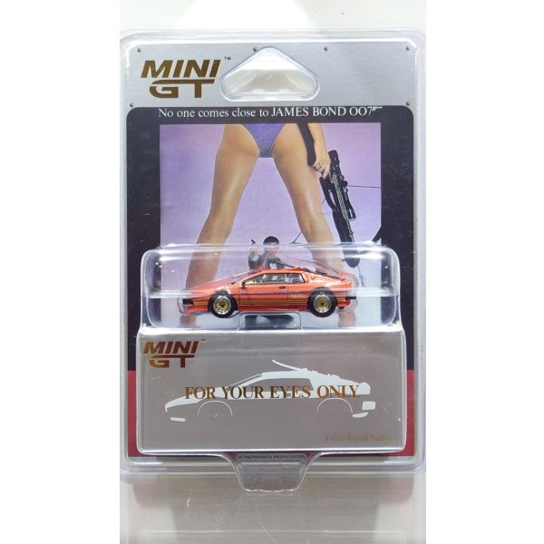 画像1: MINI GT 1/64 Lotus Esprit Turbo Copper Fire Metallic "For Your Eyes Only" (1981) English packaging