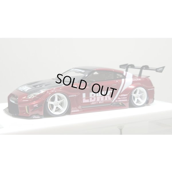 画像2: EIDOLON 1/43 LB Silhouette WORKS GT 35GT-RR (GT Wing Version) Vino Rosso Limited 32 pcs.