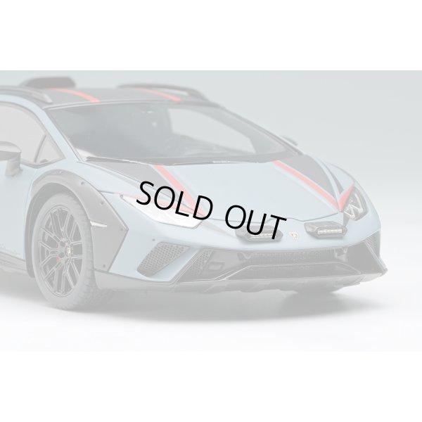 画像6: EIDOLON 1/43 Lamborghini Huracan Sterrato 2024 Grigio Vulcano / Red Black Stripe Limited 60 pcs.