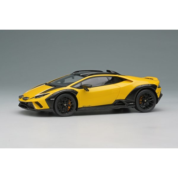 画像1: EIDOLON 1/43 Lamborghini Huracan Sterrato 2024 Giallo Inti / White Black Stripe Limited 60 pcs.