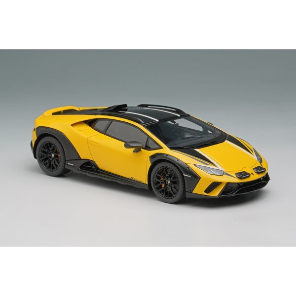 画像5: EIDOLON 1/43 Lamborghini Huracan Sterrato 2024 Giallo Inti / White Black Stripe Limited 60 pcs.