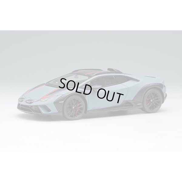 画像2: EIDOLON 1/43 Lamborghini Huracan Sterrato 2024 Grigio Vulcano / Red Black Stripe Limited 60 pcs.
