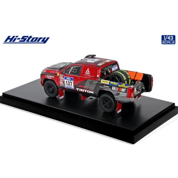 画像5: Hi Story 1/43 MITSUBISHI TRITON Asia Cross Country Rally 2024 No.137