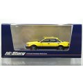 Hi Story 1/43 NISSAN BLUEBIRD 4DOOR HARDTOP TURBO SSS-S (1983) Yellow Two-Tone