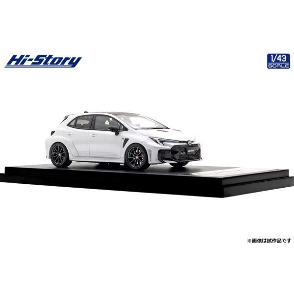 画像4: Hi Story 1/43 Toyota GR COROLLA RZ (2025) Platinum White Pearl Mica