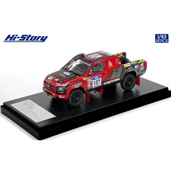 画像2: Hi Story 1/43 MITSUBISHI TRITON Asia Cross Country Rally 2024 No.137