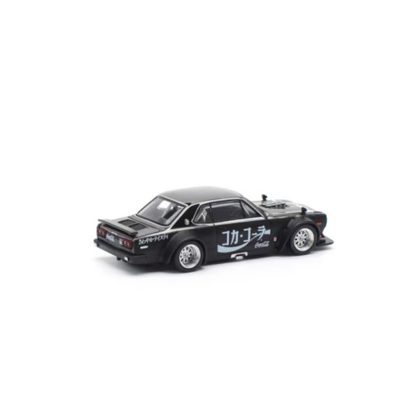 画像4: POP RACE 1/64 SKYLINE GT-R DRIFT (HAKOSUKA) - COCA COLA ZERO JP BLACK CHROME