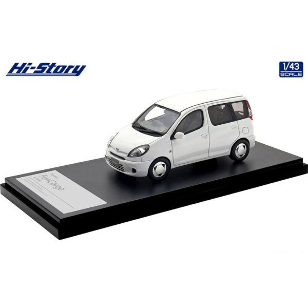 画像2: Hi Story 1/43 Toyota FunCargo X (1999) Super White II